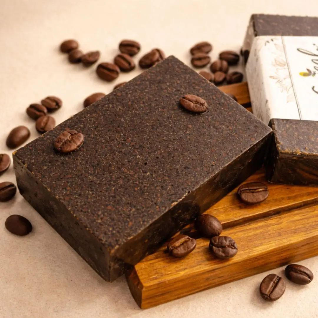 Jabón de café, canela y miel