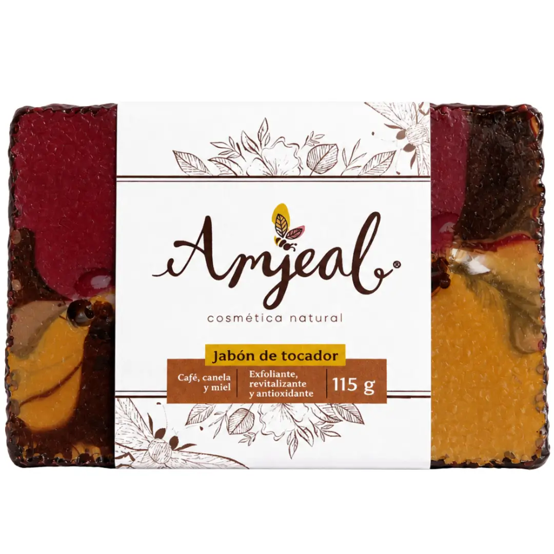 Jabón de café, canela y miel