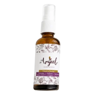 Tónico facial de rosas, lavanda y miel